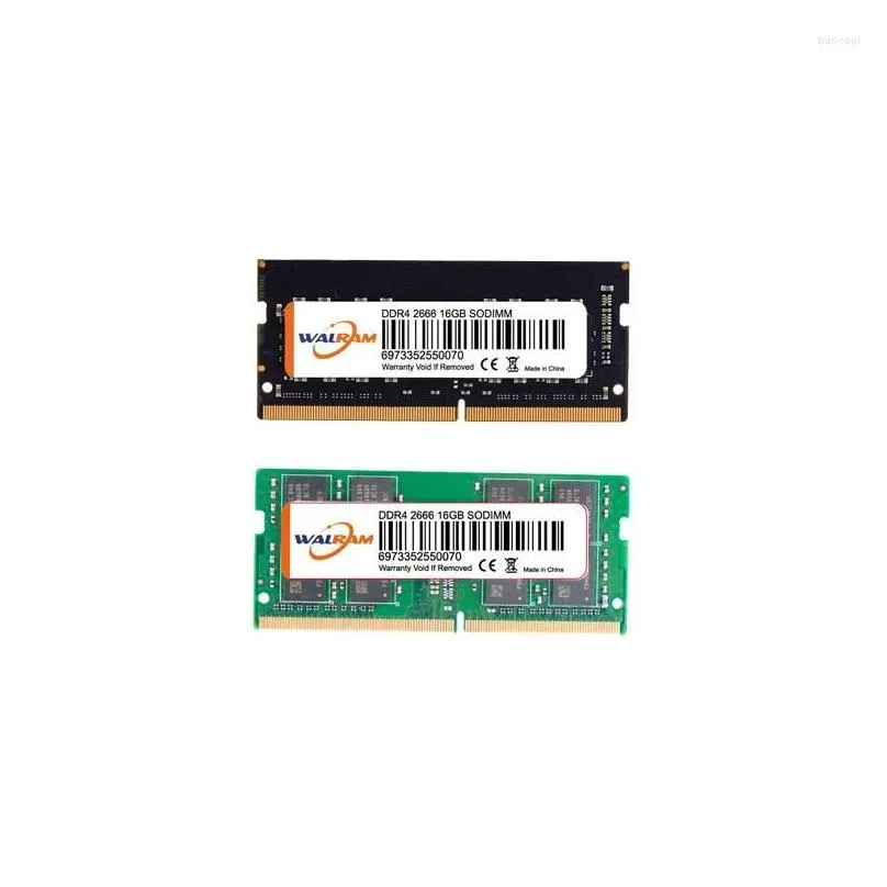 RAMs Walram DDR3L 1.35V DDR4 1.2V RAMS Memoria 4GB 8GB 16GB 32GB Laptop Ram 1333 1600 1866 2400 2133 2666 3200 Sodimm Notebook Memory