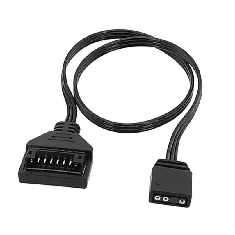 Computer Cables ARGB Adapter Cable 5V 3pin To 8Pin/6Pin Male Enhances Your Lighting Solution 30cm Long Replacement