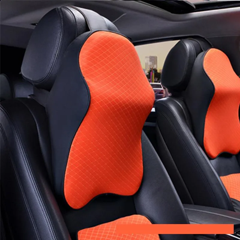 car headrest head pillow waist neck pillow car upholstery pillow neck pillow car headrest memory cotton headrest