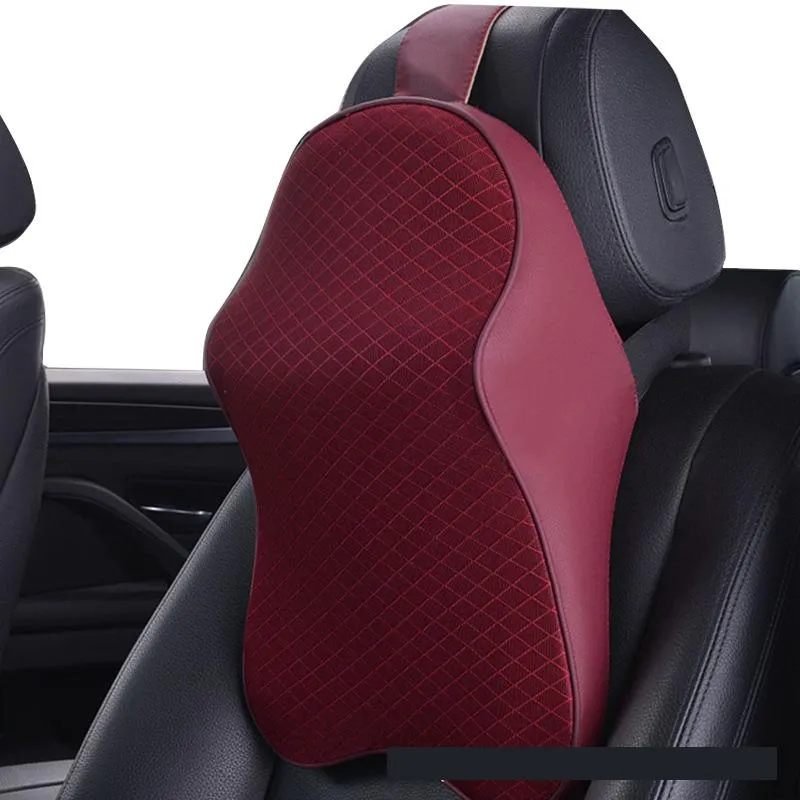 car headrest head pillow waist neck pillow car upholstery pillow neck pillow car headrest memory cotton headrest