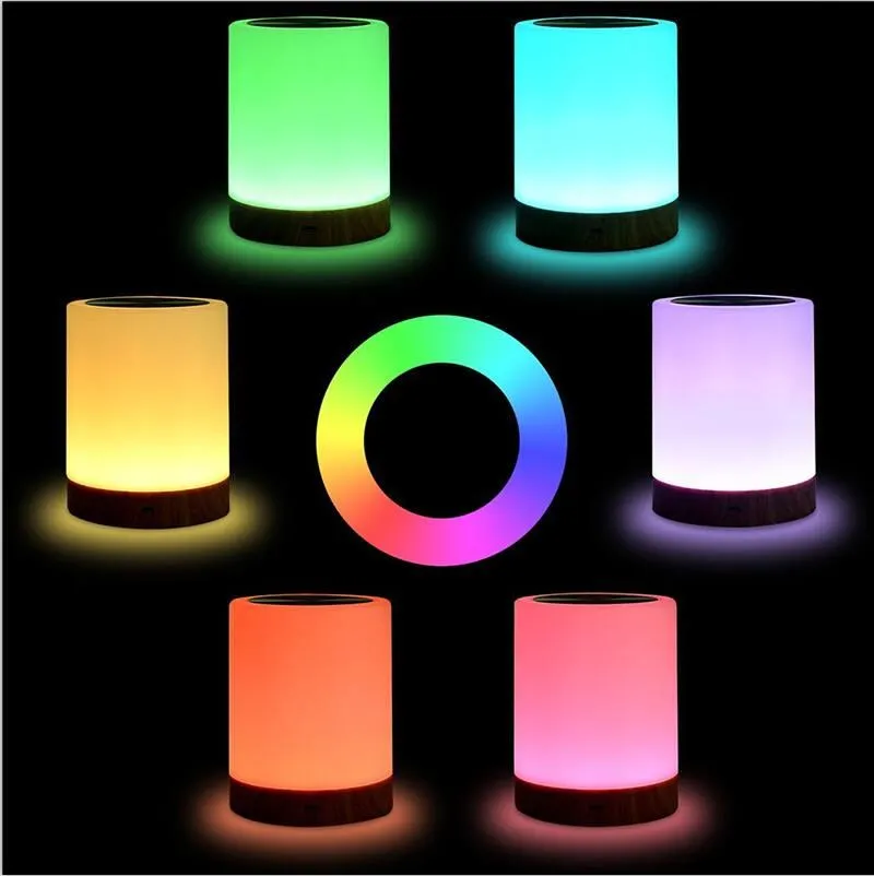 Smart Bedside Lamp LED Table Lamp Friendship Creative Bed Desk Light for Bedroom Bedside Lampe Bed Night Lights