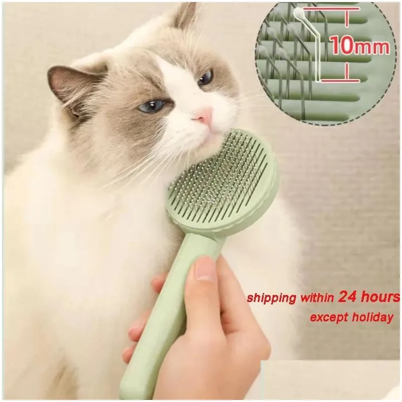 cat brush pet grooming brush for cats remove hairs pet cat hair remover pets hair removal comb puppy kitten grooming accessories