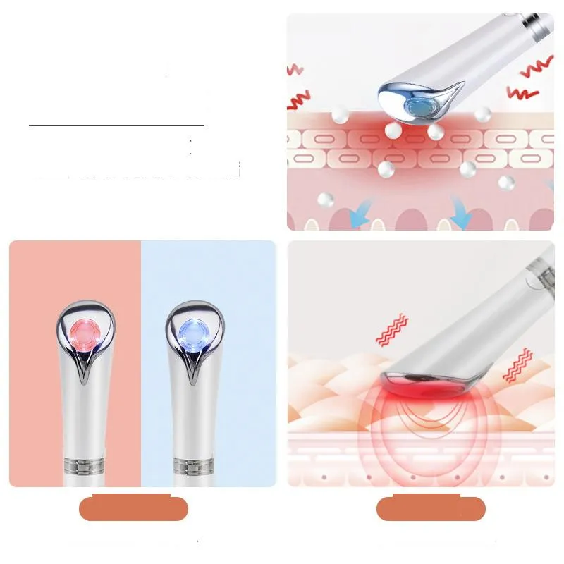 electric beauty eye instrument pen stick vibration heating handheld eye massager into the color jade beauty instrument