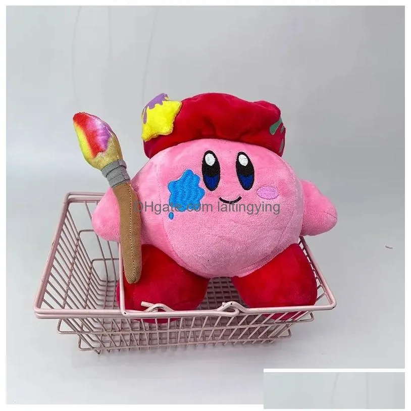 wholesale anime products painter kirby plush toys childrens games playmates holiday gifts room ornaments