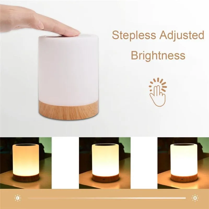 Smart Bedside Lamp LED Table Lamp Friendship Creative Bed Desk Light for Bedroom Bedside Lampe Bed Night Lights