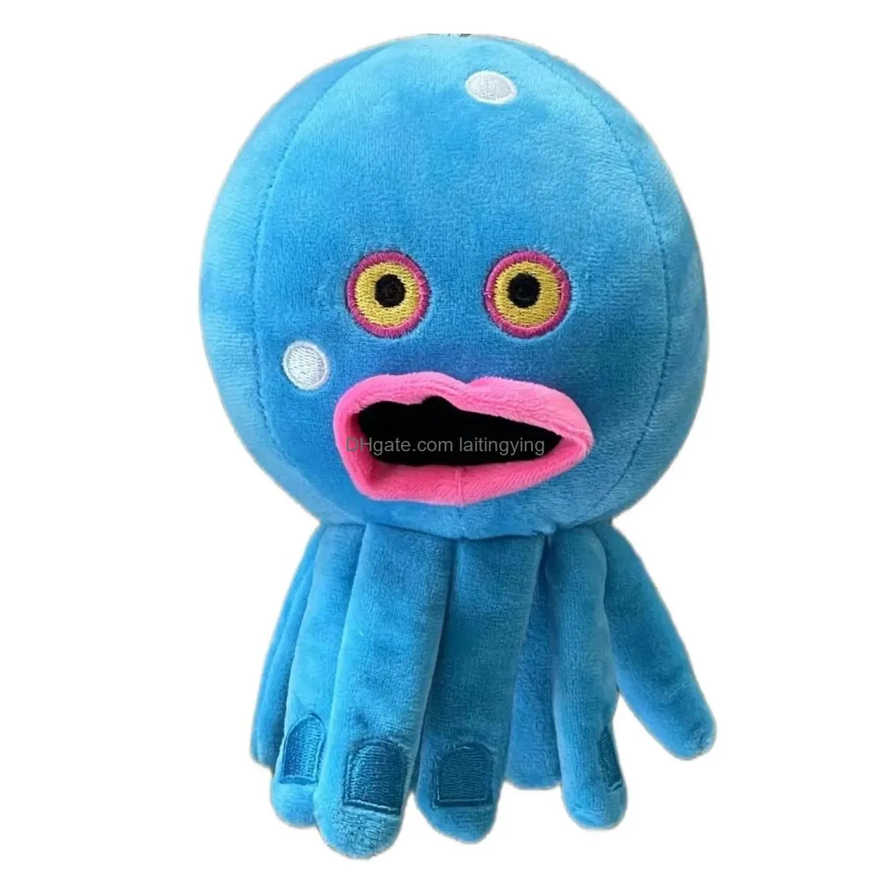 wholesale and retail cartoons my singing monsters wubbox plush toys childrens games playmates holiday gift window decorations