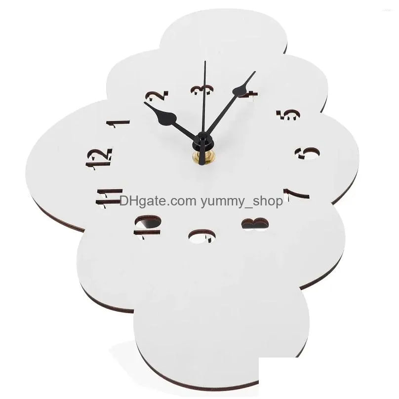 wall clocks nordic style clock cloud shaped cartoon mute room decoration