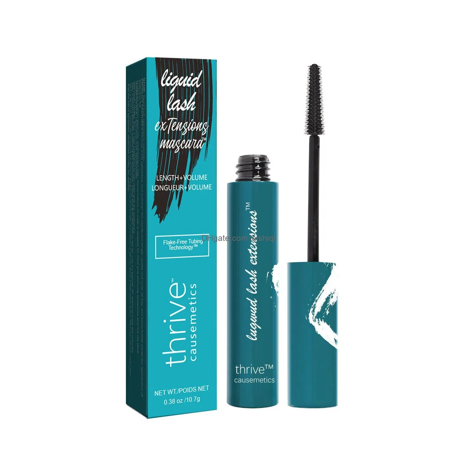 thrive cuasemetics mascara brynn rich black crystal brown black 2 colors liquid lash extensions 0.38oz/10.7g