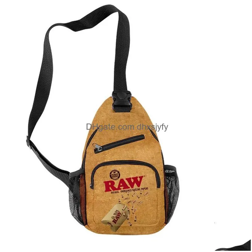 bags outdoor bags raw men chest bag raw natural unrefined papers women crossbody bags oxford waterproof sports travel casual shoulder