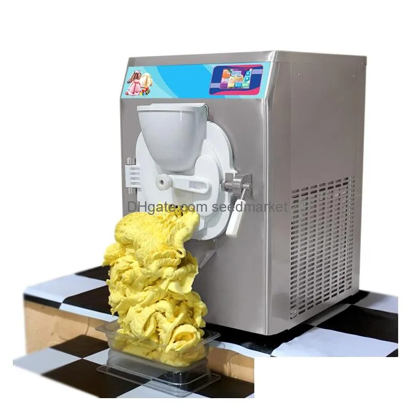 commercial kitchen countertop gelato hard ice cream machine/batch zer/italy design extra strong door