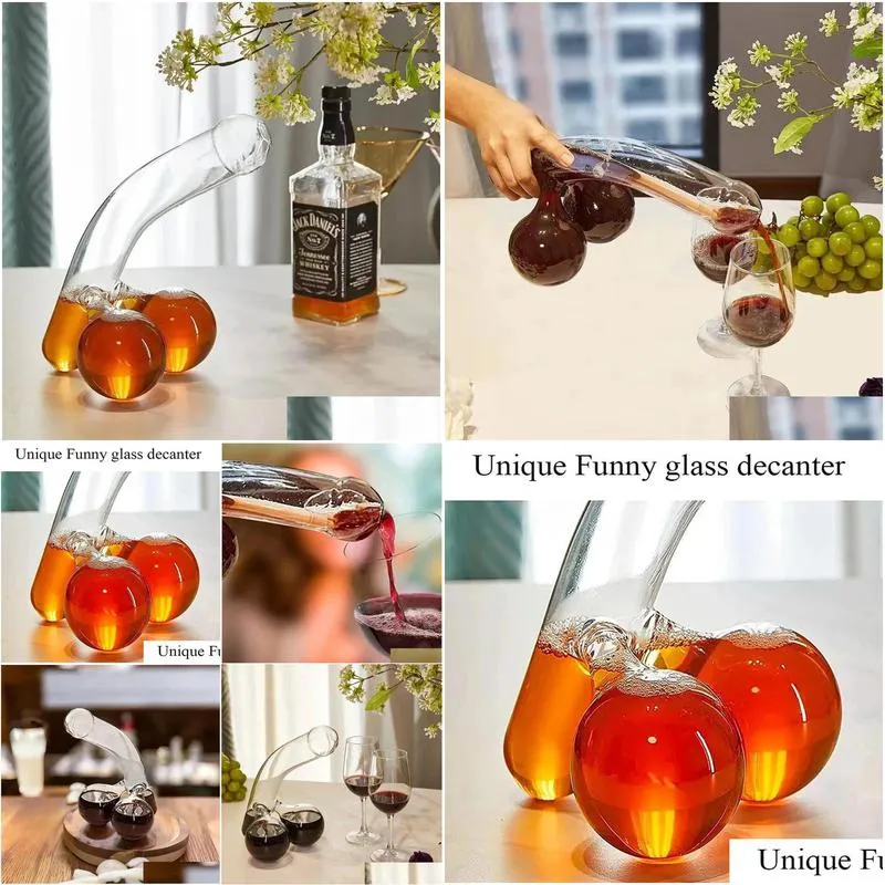 bar tools party for alcohol men birthday gift decanter whiskey glass decanters unique funny high borosilicate 231114