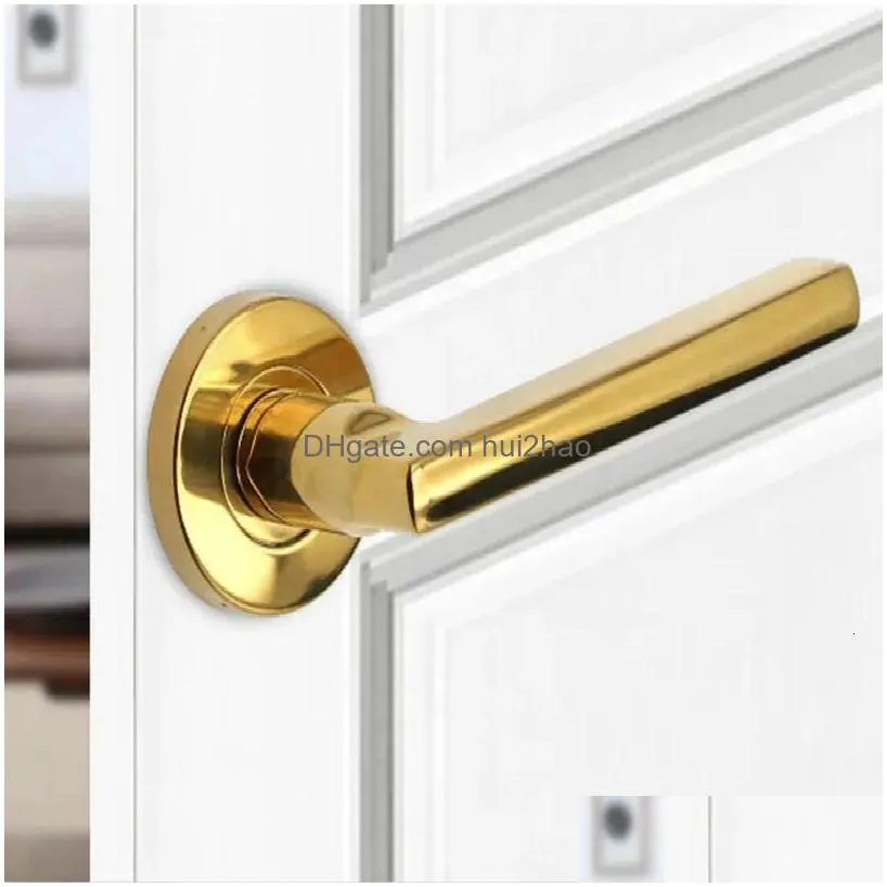 1pc door handles for interior doors indoor room barn wooden door 304 stainless steel handle without lock 231222
