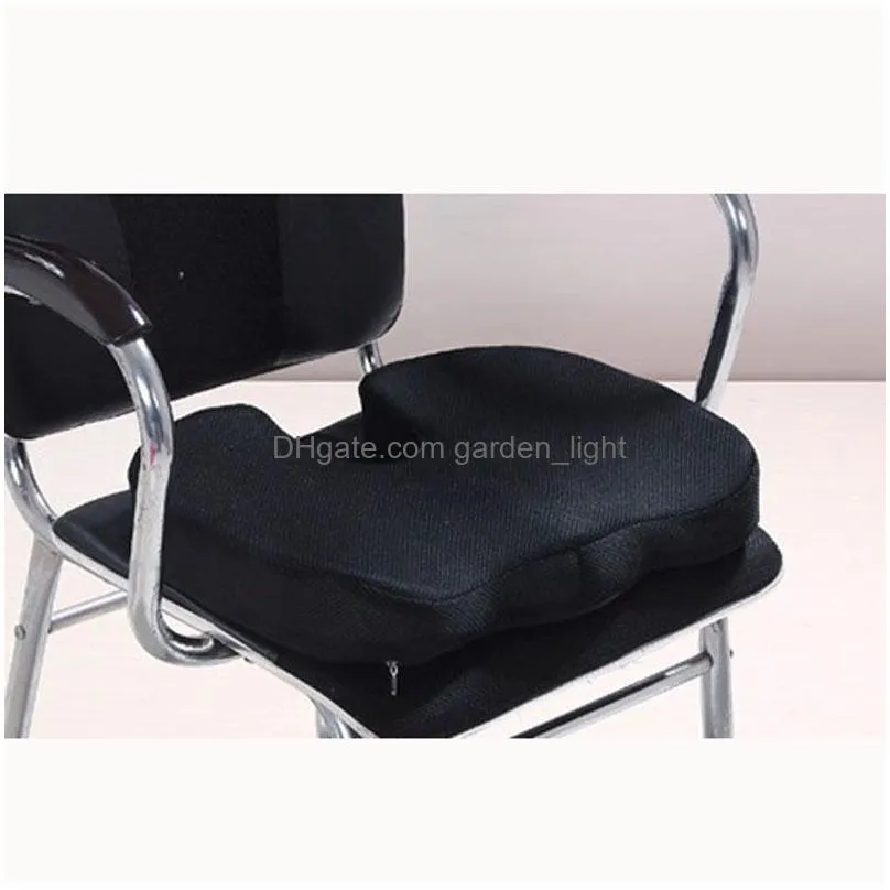pillow travel memory foam seat cushion orthopedic chair cushion pad car office hips tailbone coccyx protect healthy sitting u pillows