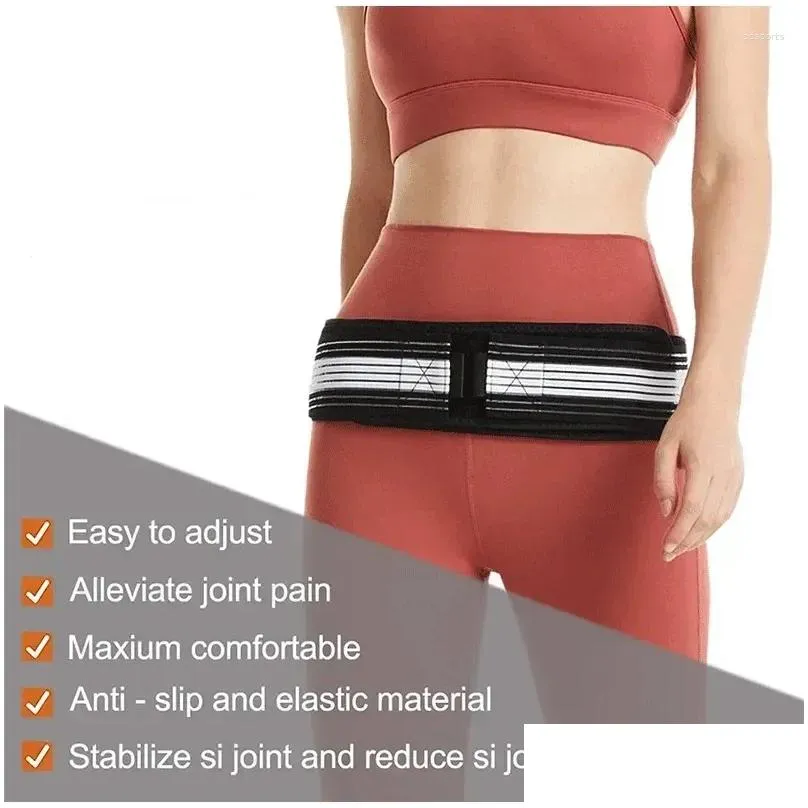 waist support sacroiliac si joint hip belt lower back support-hip braces for pain pelvic sciatica pelvis lumbar relief