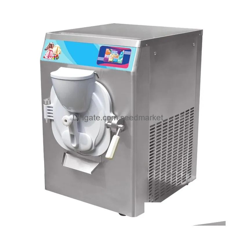 commercial kitchen countertop gelato hard ice cream machine/batch zer/italy design extra strong door