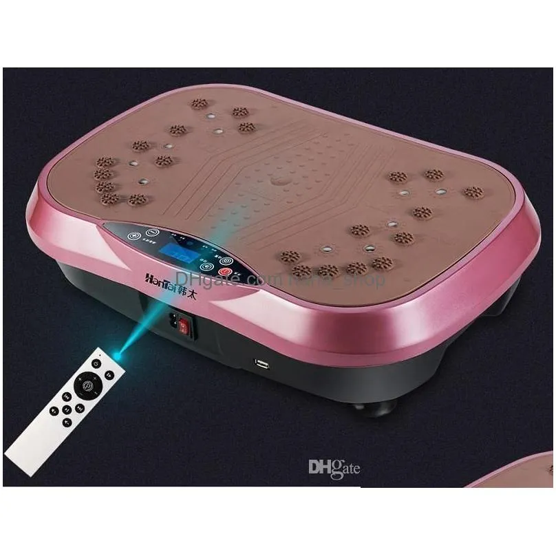 Other Health & Beauty Items Vibration Platform Hines Fat Burning Slimming Lazy Artifact Shaking Workout Timate Oscillating Hine Drop D Dhx6V