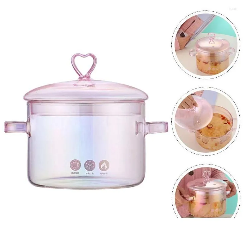 Bowls Cheese Boiler Pot Microwave Ramen Cooker Vintage Stock Spaghetti Frying Pan Glass Tea Drop Delivery Dhzdh