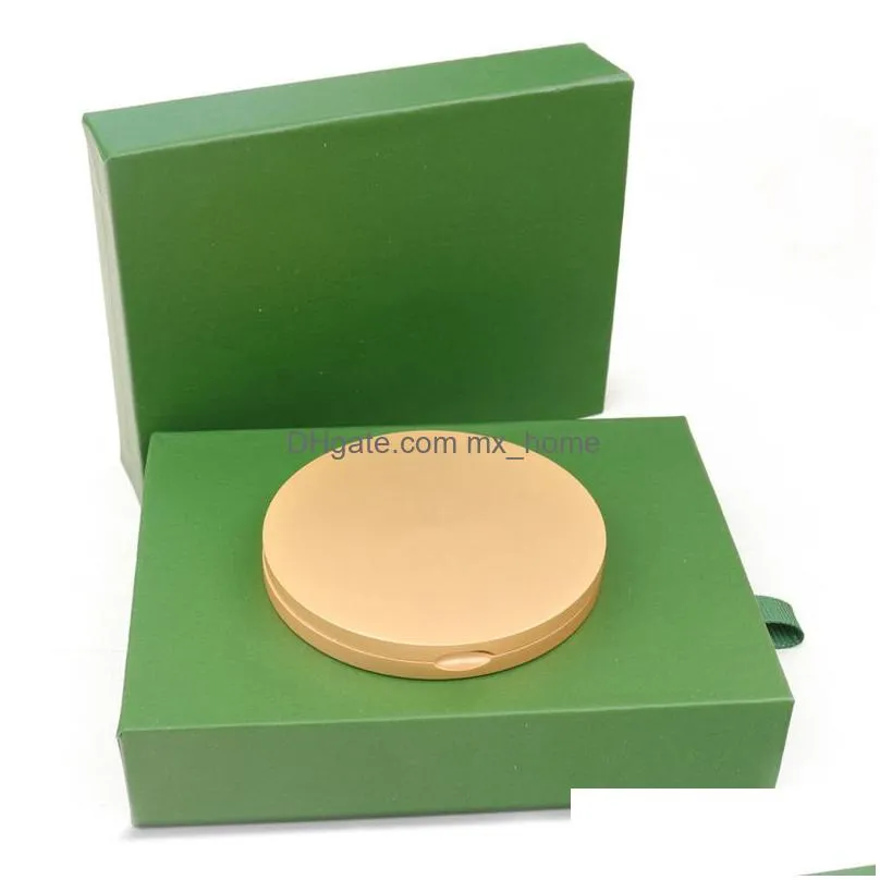 favor favor womens round / square cosmetic mirrors portable exquisite mirror with box