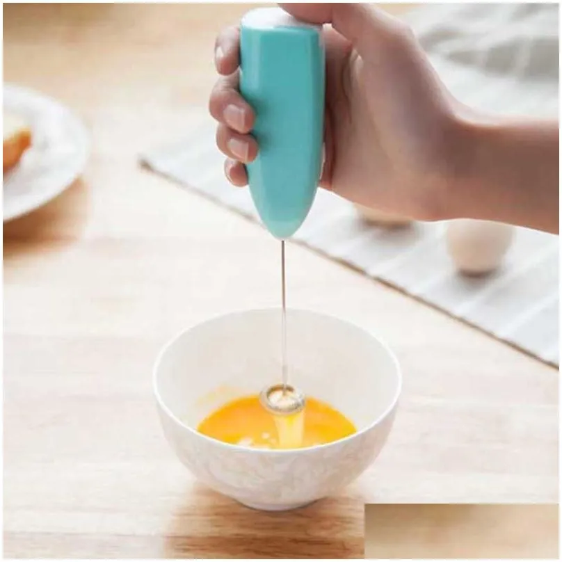  electric egg beater milk frother egg string whisk mixer hand for coffee cappuccino creamer frothy blend whisk egg beater