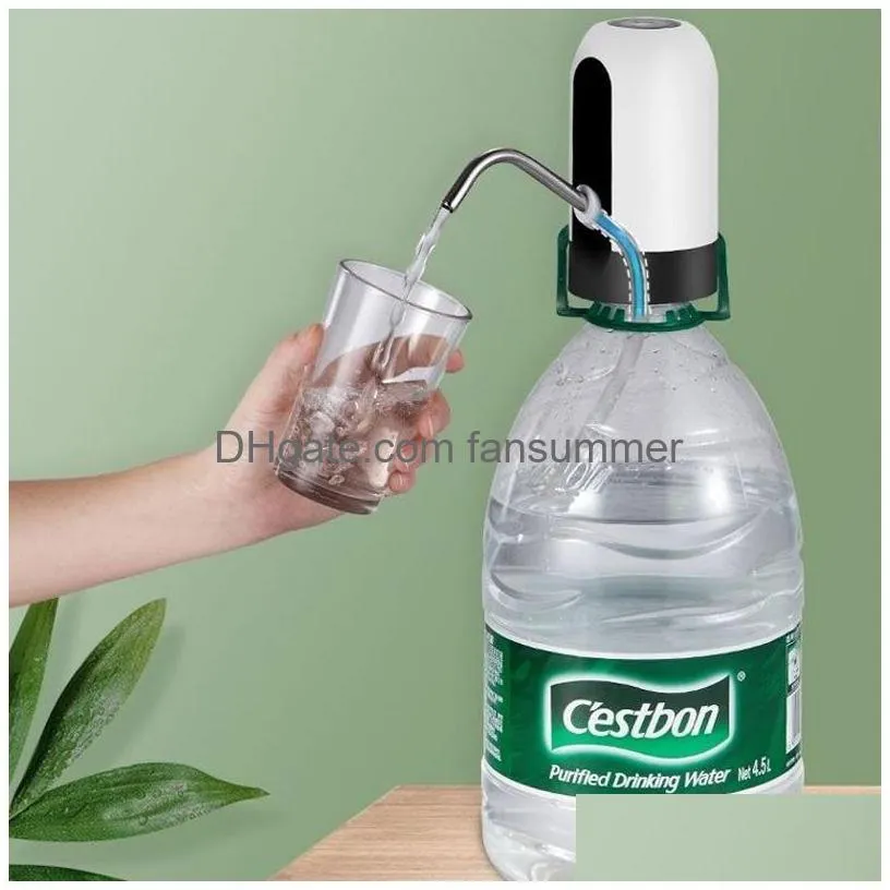 Water Dispenser Bottle Pump Usb Matic Electric Switch Drinking 221102 Drop Delivery Dhw6F