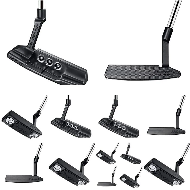special select  set limited 2add golf putter black golf club 32/33/34/35 inches with cover with logo