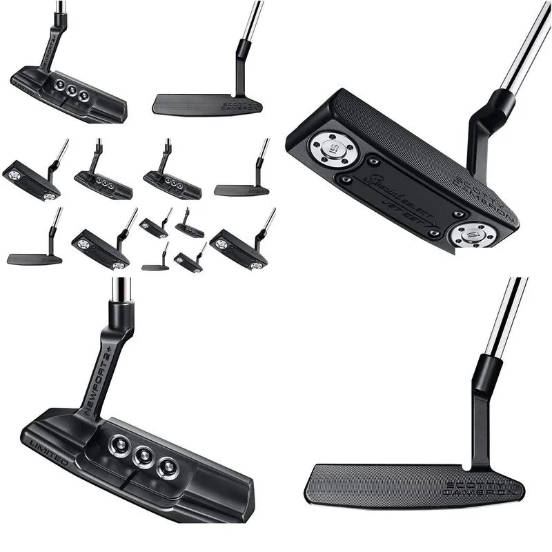 special select  set limited 2add golf putter black golf club 32/33/34/35 inches with cover with logo