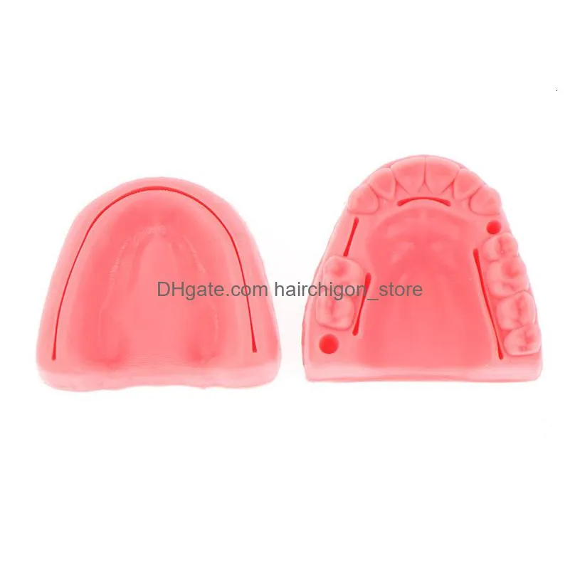 other oral hygiene 2pcs skin suture training kit pad dental oral gum module silicone periodontitis model 221114