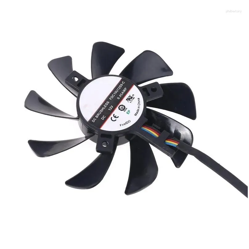 Computer Coolings CF9010H12S RX 480 470 VGA GPU Cooler Graphics Fan For XFX R9 390X/390 8G RX470 Video Card Cooling System