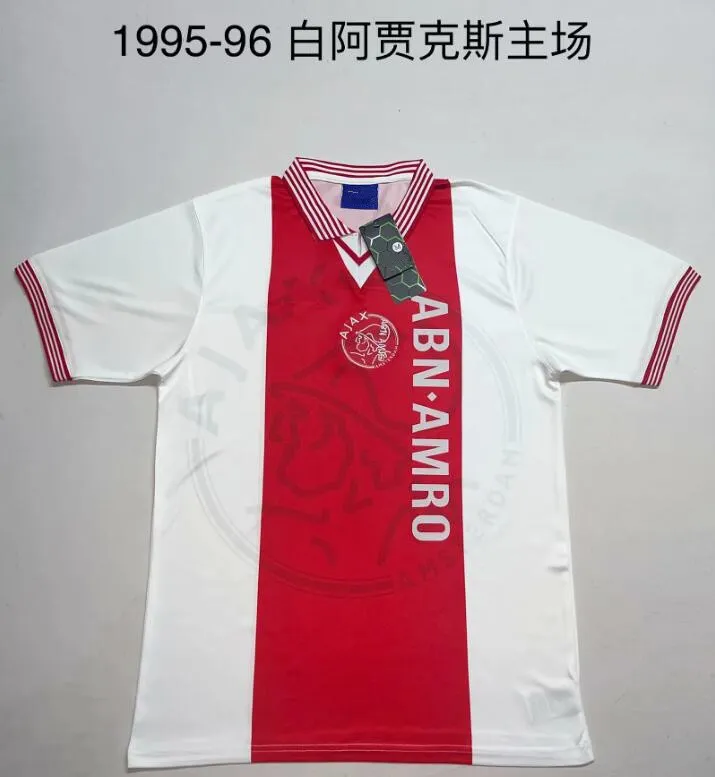 aJaXS Retro 1994 19951996 1998 2000 2001 VINIAGE RIJKAARD KLUIVERT t-shirt IBRAHIMOVIC classic shirt BERGKAMP TADIC
