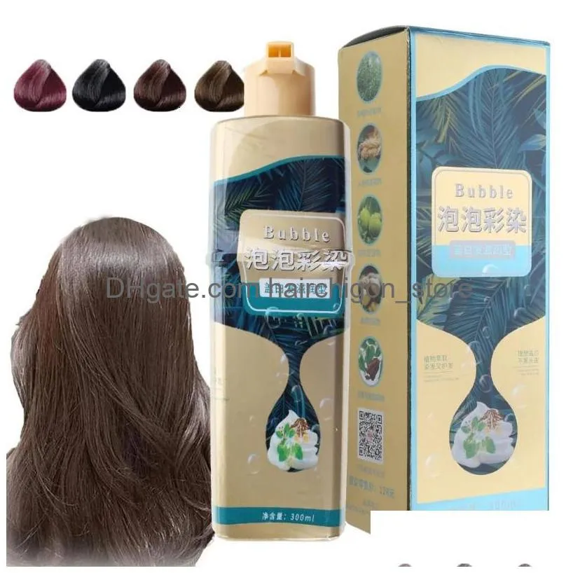 hair dye shampoo color colors in minutes 300ml for women men e0bd 231225