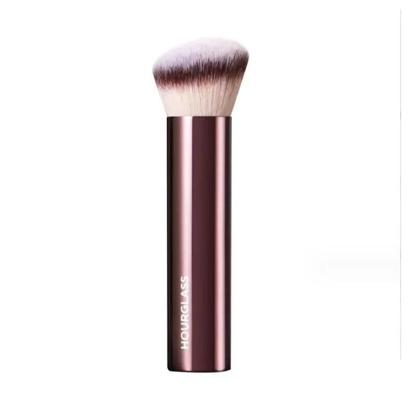 Makeup Brushes Hourglass Ambient Soft Glow Foundation Brush Slanted Hair Liquid Cream Contour Cosmetics Beauty Tools Drop Delivery H