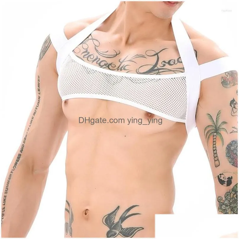 bras sets mens bra sexy underwear openwork sheer men seat belt body sissy clothing gay exposure bikini lingerie