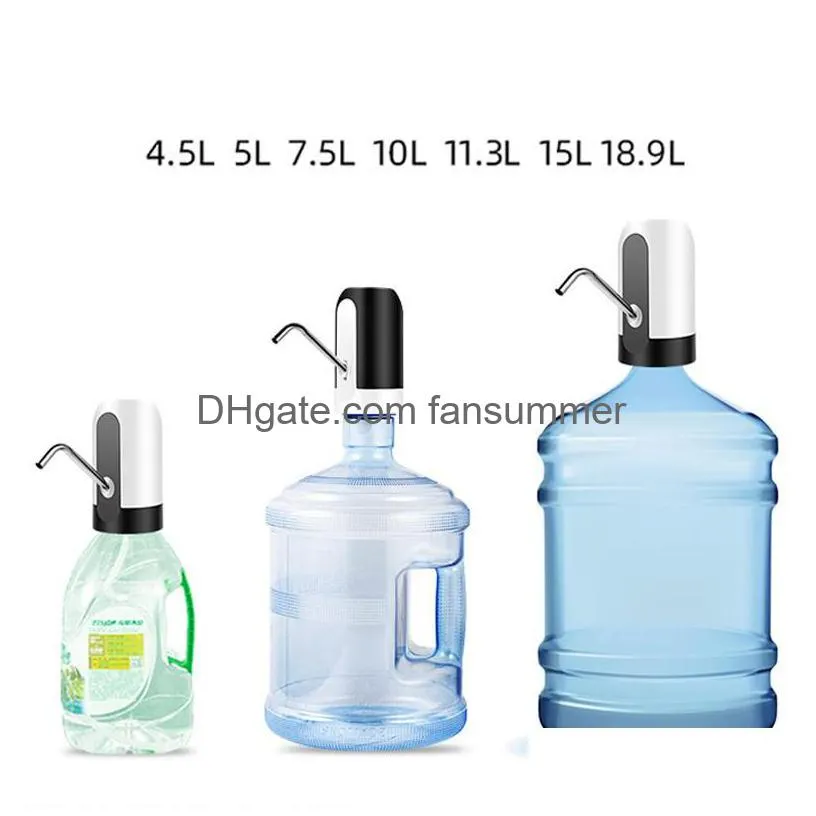 Water Dispenser Bottle Pump Usb Matic Electric Switch Drinking 221102 Drop Delivery Dhw6F
