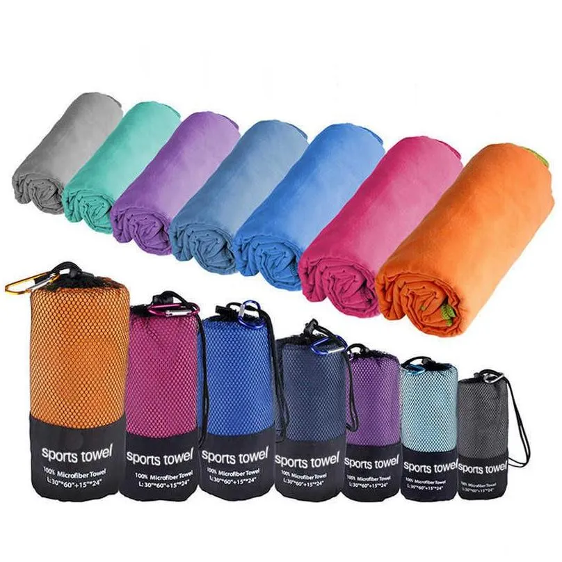 microfiber towel sports quick-drying super absorbent camping towel super soft and lightweight gym swimming yoga beach towel