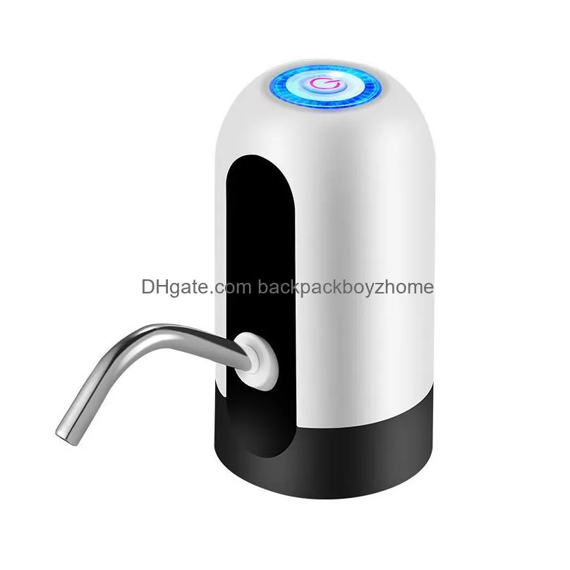 Other Kitchen Tools Electric Drinking Water Bottle Pumps Tools Usb Charging Portable Household Matic Waters Pump Dispenser Switch 13.5 Dhrxm