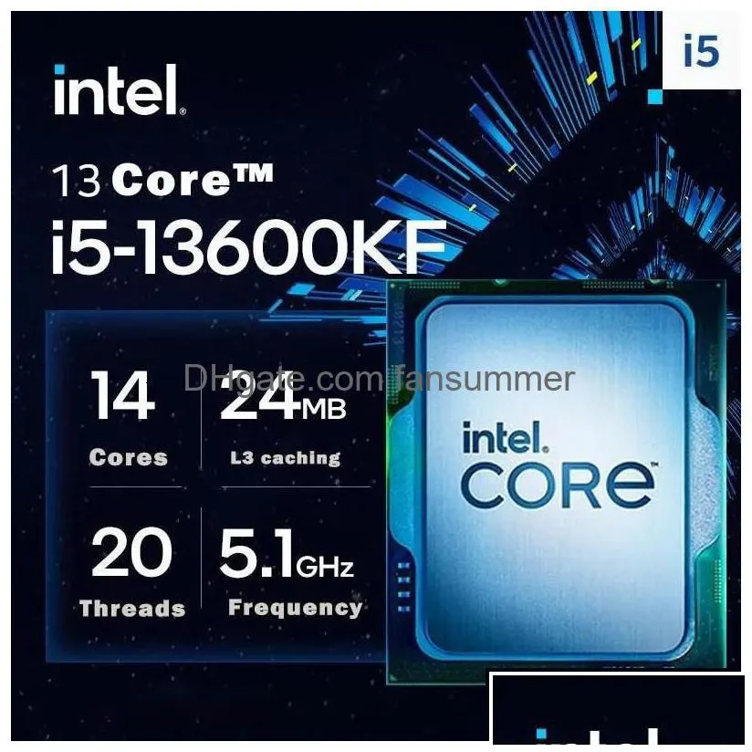 Cpus Intel Core I513600Kf I5 13600Kf 35 Ghz 14Core 20Thread Cpu Processor 10Nm L324M 125W Lga 1700 Tray But Without Cooler 231120 Dro Dh6Ih