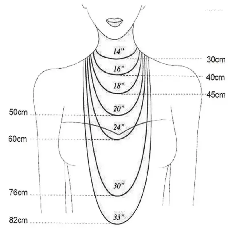 Chains 20pcs Fashion Necklace 24x15mm Hamsa Hand Protection Palm Pendants Short Long Women Men Colar Gift Jewelry Choker