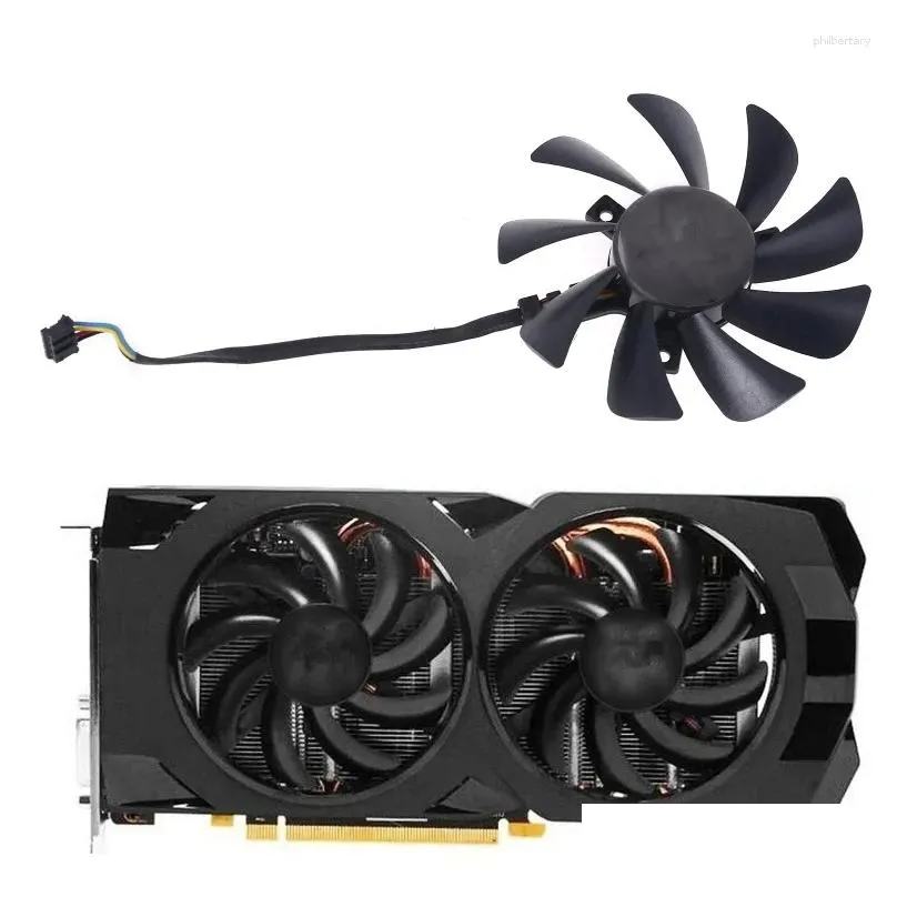 Computer Coolings CF9010H12S RX 480 470 VGA GPU Cooler Graphics Fan For XFX R9 390X/390 8G RX470 Video Card Cooling System