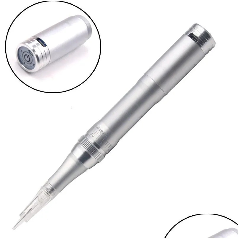 1pcs pmu semi wireless tattoo pen microblading pigment permanent makeup lip eyebrows tattoo machine t191030