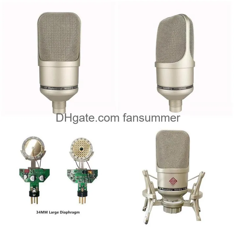 DHgate.com:Professional Condenser Microphone Kit with Shock Mount for ...