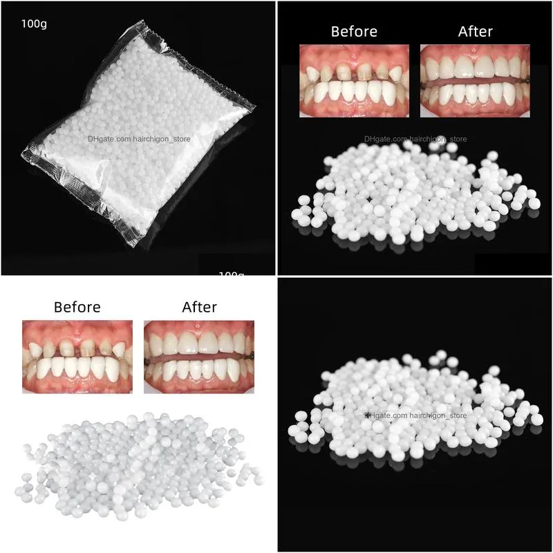 100g tooth repair set teeth and gap falseteeth solid glue denture adhesive teeth dentist resin falseteeth solid glue temporary
