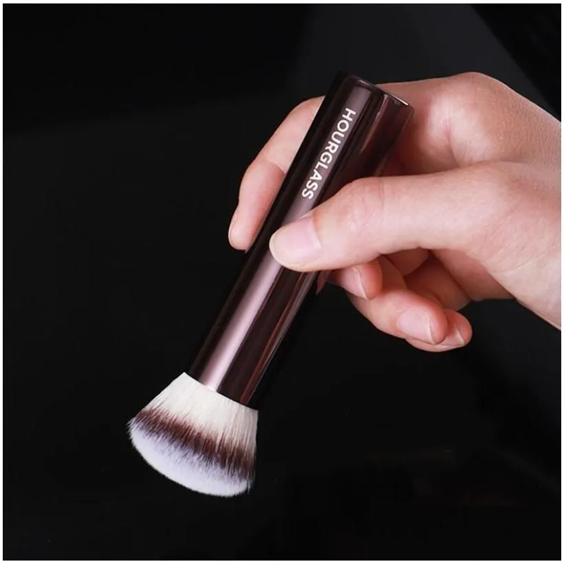 brushes makeup brushes hourglass ambient soft glow foundation brush slanted hair liquid cream contour cosmetics beauty tools drop