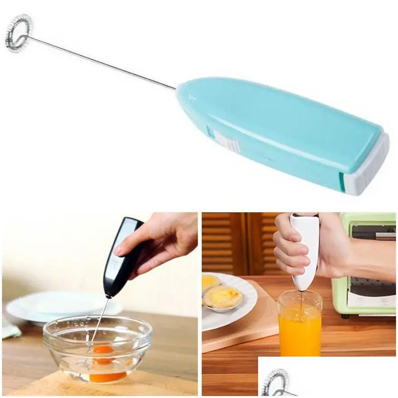  electric egg beater milk frother egg string whisk mixer hand for coffee cappuccino creamer frothy blend whisk egg beater