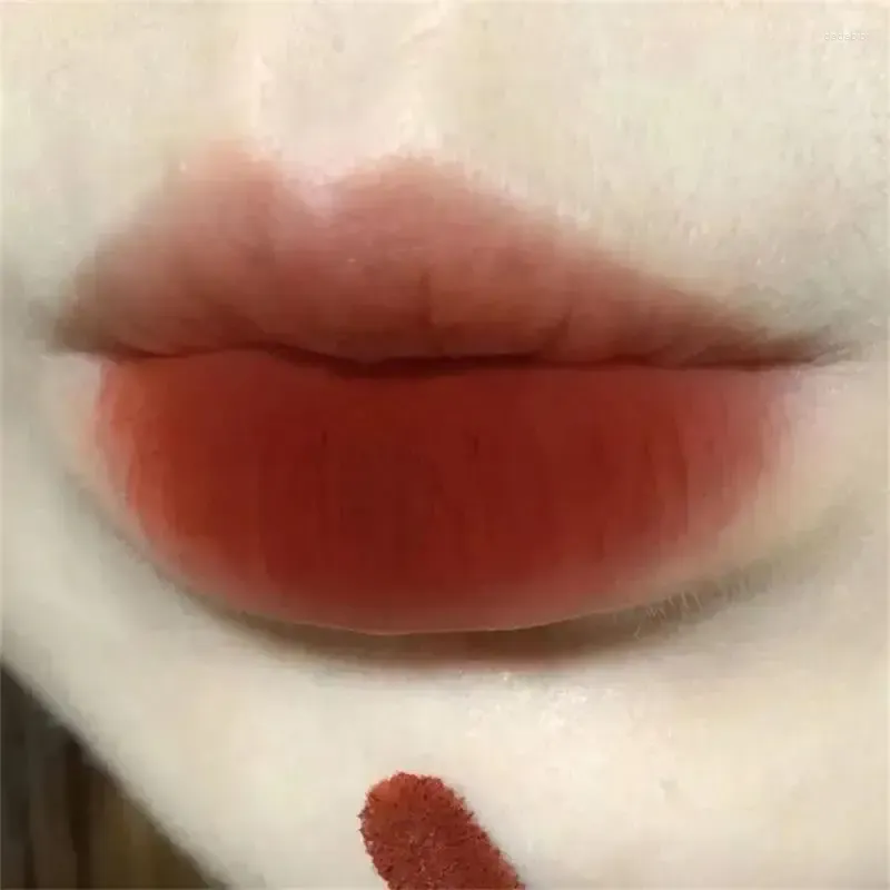 Lip Gloss COCO Light Satin Powder Mist Glaze Silky Matte Lipstick Half Dip Cup White Student Mud Cosmetic