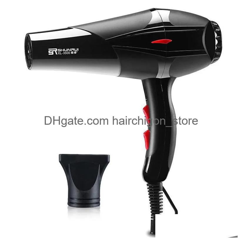 professional 3200w strong power hair dryer for hairdressing barber salon tools blow dryer low hairdryer hair dryer fan 220-240v
