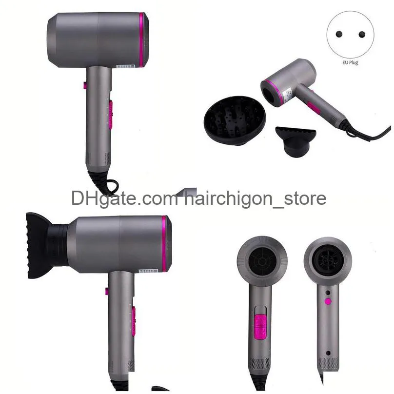 220v 2000w ionic constant temperature hair blow dryer fast dry and cold hair dryer eu plug