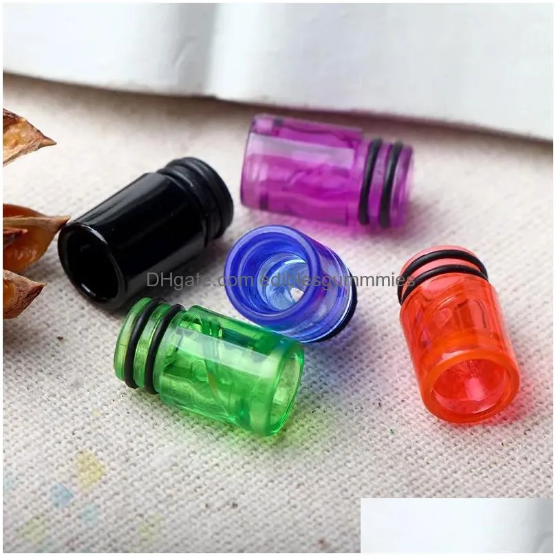 colorful spiral drip tip ego aio 510 helical driptips high quality smoking accessories airflow mouthpiece 6 colors dhs 
