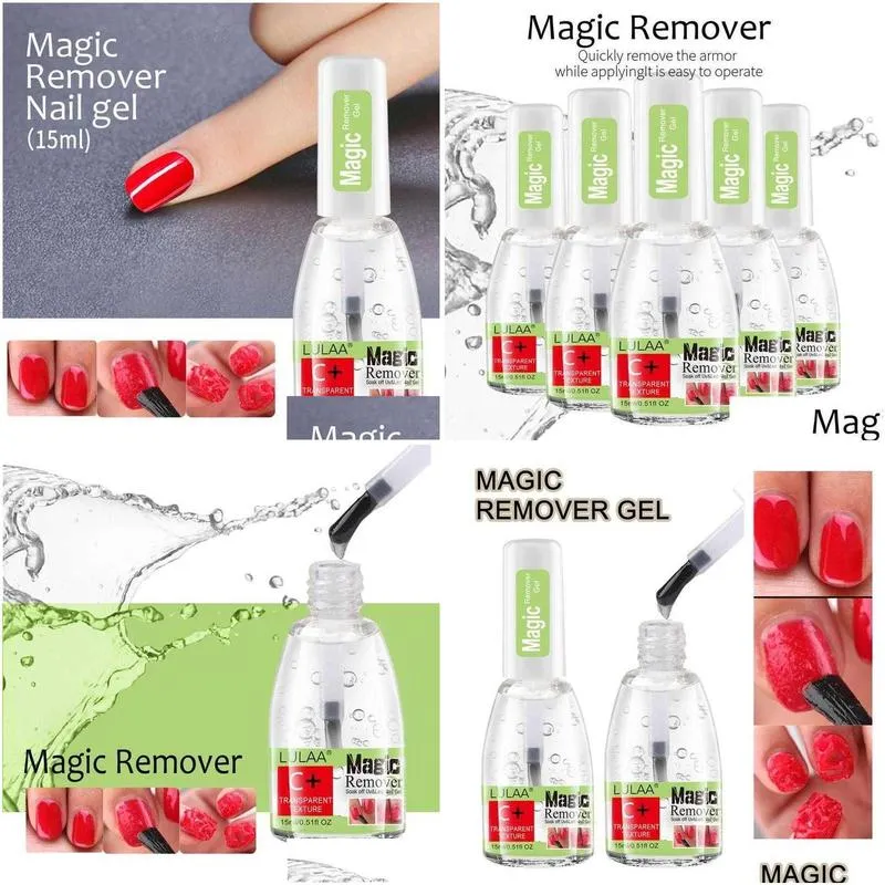  bagic nail polish remover 15ml burst uv led gel soak off remover gel for banicure fast bealthy cleaner b