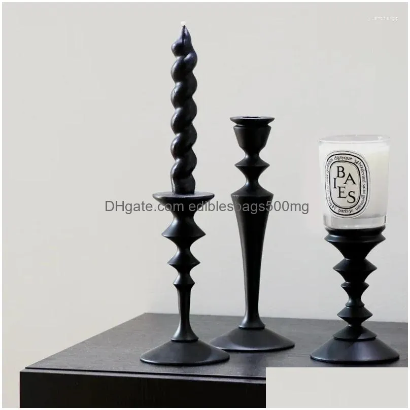 candle holders wooden church candles aesthetic apartment design modern wedding unique kaarshouder house decorations