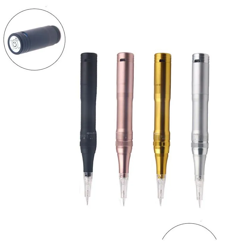 1pcs pmu semi wireless tattoo pen microblading pigment permanent makeup lip eyebrows tattoo machine t191030